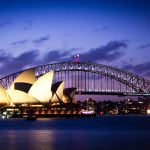 SYDNEY, AUSTRALIA - SEPT 1 : Sydney's most famous icons, the Syd