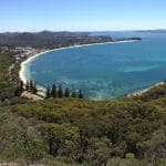 Shoal Bay Scenic Views From Mt Tomaree, Australia